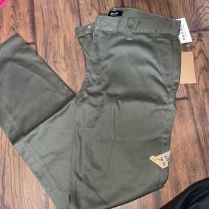 Men’s HUF boyd green pants